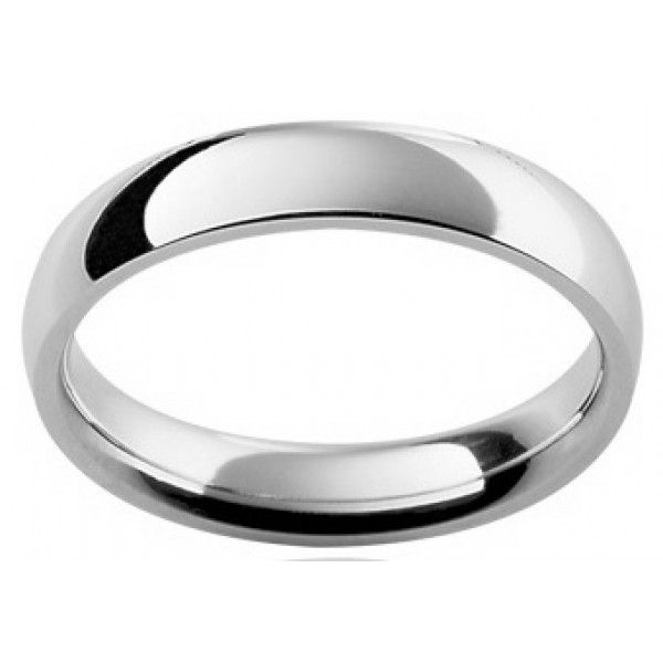White Gold Classic Wedding Rings