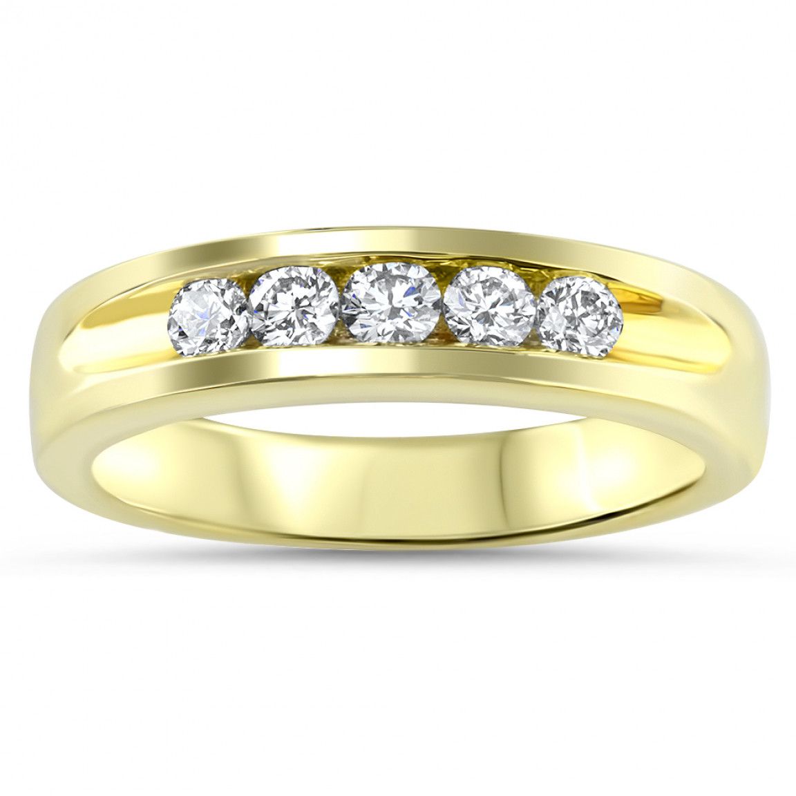 Diamond Set Wedding Rings
