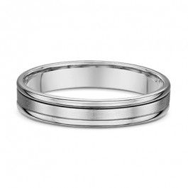 Dora Mens Plainum Wedding ring 1.6mm deep, you can select the band width that best suits you-A14157