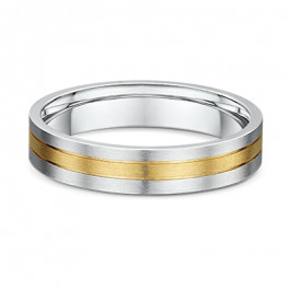  Dora satin finished 9ct wedding ring, the band is1.8mm deep-A12376