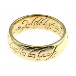 This Official 9ct Lord of the Rings ring is made pursuant to a license from the Lord of the Rings movie company, New Line Cinema to the maker of this ring. 
