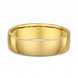 9ct Yellow Gold domed wedding ring 1.9mm deep, you can choose a band width that best suits you,-M1149