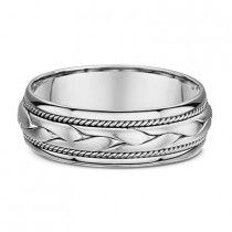 Dora Weave European Mens Wedding Ring - Dora 1027000